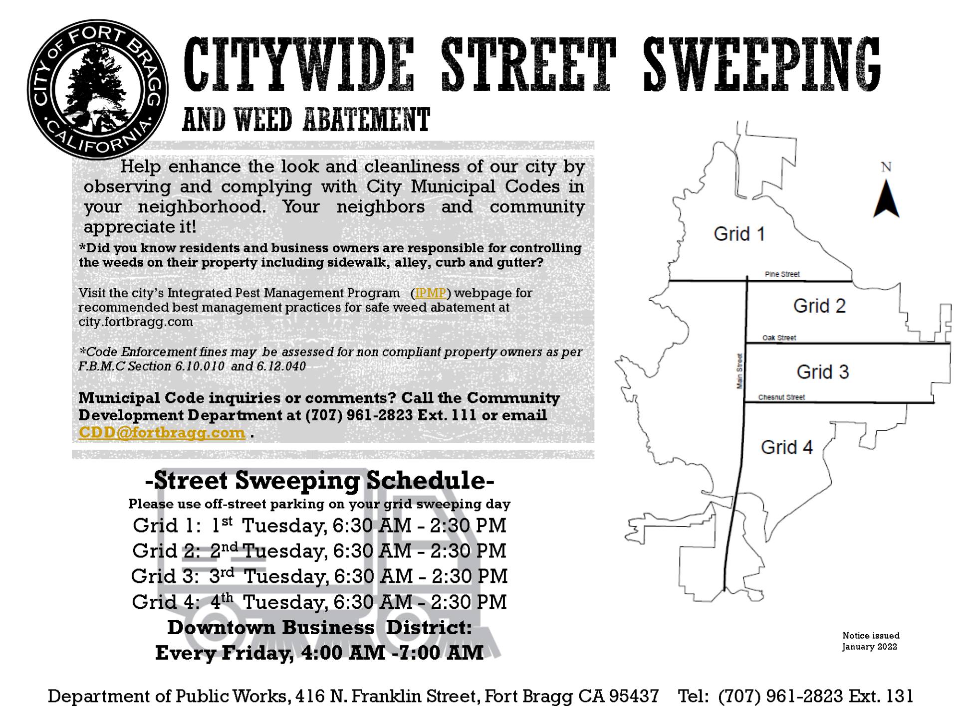 City Street Sweeping